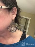 img 1 attached to Colorful Tassel Earrings Set - Perfect Gift For Women And Girls For Valentine'S Or Birthday Party review by Andrew Arneson