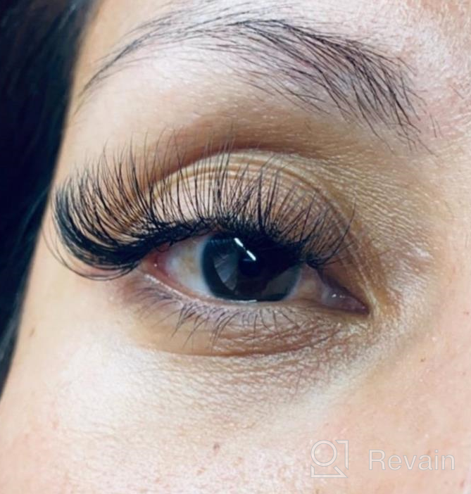 img 1 attached to Get Your Dream Look With Short Stem 3D 0.10 D Mix-12-15Mm Premade Fans Russian Lash Extensions review by Gavin Hernandez