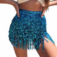 women's belly dance hip scarf skirt performance outfit festival clothing munafie logo