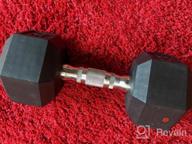 img 1 attached to VIGBODY Dumbbell Weights Barbell With Metal Handles For Strength Training, Full Body Workout, Functional And HIT Workout Single review by Jay Sterns