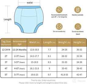 img 2 attached to 🐘 Soft & Absorbent BIG ELEPHANT Baby Girls Training Underwear - Toddler Cotton Pants 12M-5T