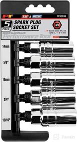 img 4 attached to 🔧 5-Piece Spark Plug Socket Set - Performance Tool W30936