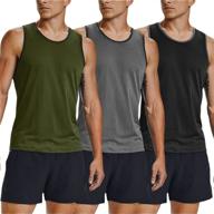 coofandy workout bodybuilding fitness sleeveless men's clothing : active logo