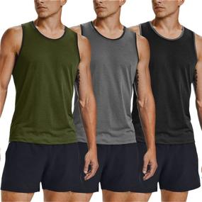 img 4 attached to COOFANDY Workout Bodybuilding Fitness Sleeveless Men's Clothing : Active