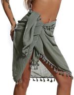 stylish black sarongs for women's beachwear: swimsuits & cover ups collection logo