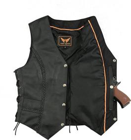 img 1 attached to Apparel Motorcycle Classic Genuine Cowhide Motorcycle & Powersports best in Protective Gear