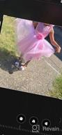 картинка 1 прикреплена к отзыву Блестящее платье с цветочным шаром из паилеточной сетки для вечеринки, выпускного и особых случаев маленьких девочек. от Jason Khadka