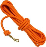 30-feet d.t. systems blaze orange check cord: the ultimate pet training tool logo