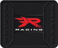 plasticolor 001114r04 elite 'r racing' utility mat - ultimate quality for auto enthusiasts logo