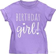 🎂 happy birthday t-shirt for girls 1 to 12 - sassy kids party tee: sweet baby/toddler outfit logo