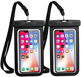 img 3 attached to WJZXTEK Waterproof Phone Pouch: IPX8 Rated Universal Case For IPhone, Samsung Galaxy And Google Pixel Devices Up To 6.5 Inches – Floating And Underwater Dry Bag For Ultimate Protection