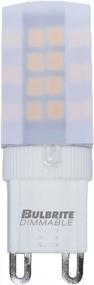 img 1 attached to Bulbrite LED G9 40W Equivalent 3000K Mini T4 Dimmable Bi-Pin Light Bulb - 1 Pack