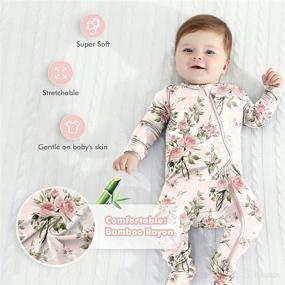 img 2 attached to HAPIU Bamboo Footed Pajamas Country Apparel & Accessories Baby Boys ... Clothing