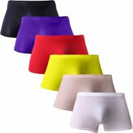 seamless short-leg silk boxer briefs for men by yukaichen logo