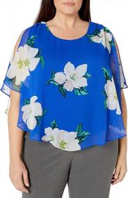 img 2 attached to Women'S Popover Top - AGB Fashion