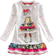 👗 vikita toddler dresses, lh5805 sleeve girls' clothing, available via dresses logo