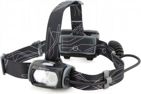 img 4 attached to IKross Super Bright LED Rechargable Waterproof Headlamp With 6 Feature Lighting Options For Camping And Outdoor Use