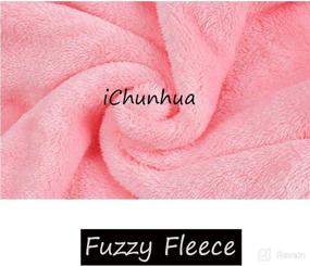 img 2 attached to 🐻 iChunhua Cute Baby Girls Bear Ears Fleece Long Sleeve Jacket Sweatshirt Outwear