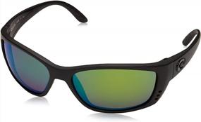 img 4 attached to Ultimate Style and Protection: Costa Mar Polarized Iridium Sunglasses for Men's Accessories