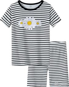 img 4 attached to Christmas Pajamas Unisex Toddler Matching Apparel & Accessories Baby Boys , Clothing