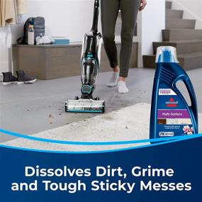 img 2 attached to 🌪️ BISSELL 1789G MultiSurface Floor Cleaning Formula for Crosswave and Spinwave: Effective 80 oz Solution