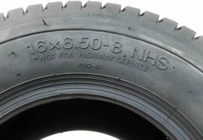 img 2 attached to Upgrade Your Lawn Mower With 4 Durable MASSFX Tires: 16X6.5-8 And 22X9.5-12 4 PLY Four Pack