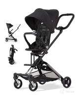 🚼 unilove bubble black lightweight stroller: on-the-go 2-in-1 solution logo