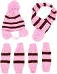 balacoo knitted warmers costume outfits dogs logo