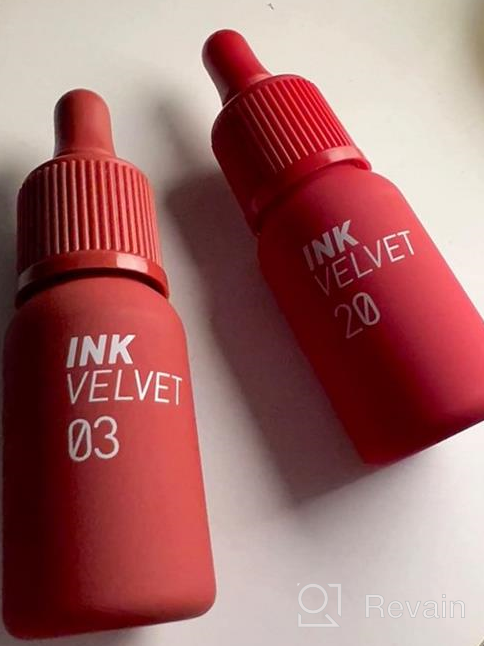 img 1 attached to Intense And Long-Lasting Pure Red Velvet Lip Tint - Paraben And Gluten-Free review by Kevin Mills