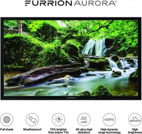 img 3 attached to 2021 Furrion Aurora 65-Inch Full Shade Outdoor TV - Weatherproof 4K UHD HDR LED With Auto-Brightness Control FDUF65CBS