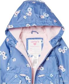 img 2 attached to Carters Midweight Fleece Jacket Anorak Apparel & Accessories Baby Boys