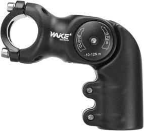 img 4 attached to Adjustable MTB Stem For Mountain Bikes - 25.4Mm Clamp, 70Mm/90Mm Length, -30 To 60 Degree Angle - Suitable For Most Bicycles, Road Bikes, MTBs, BMX, And Cycling