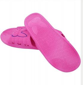 img 2 attached to Nanxson Shower Bath Slippers Non Slip Beach Slides Sandal Indoor Home For Women Men TX0002
