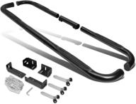 🚗 dna motoring black 3-inch side step nerf bar running board replacement for 2000-2011 suburban/tahoe/yukon 1500 2500 логотип