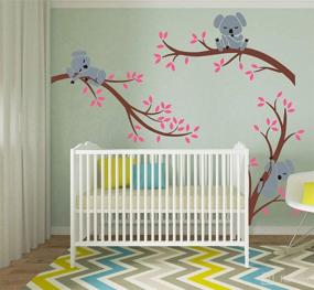 img 1 attached to LUCKKYY Branches Sticker Nursery Decoration Nursery good for Décor