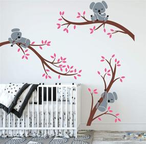 img 3 attached to LUCKKYY Branches Sticker Nursery Decoration Nursery good for Décor