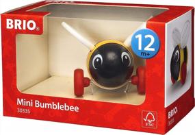 img 2 attached to 🐝 BRIO World Mini Bumblebee Baby Toy - An Ideal Toddler Playmate for Endless Fun