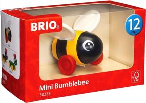 img 1 attached to 🐝 BRIO World Mini Bumblebee Baby Toy - An Ideal Toddler Playmate for Endless Fun