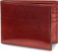 🧳 refined elegance: bosca leather classic pocket executive men's accessories logo