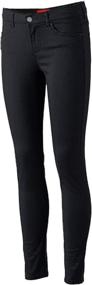 img 2 attached to Junior School Uniform Skinny Stretched Girls' Clothing ~ Pants & Capris