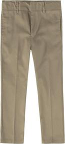 img 4 attached to Revolutionize School Attire with Educated Uniforms: Double Adjustable Pants for Boys