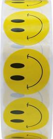 img 2 attached to 1 Inch Happy Face Stickers For Encouraging Kids - 1000Pcs Yellow Smiley Face Stickers For Teachers And Rewards