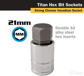 img 2 attached to Titan Tools 15621 Drive Socket