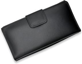 img 4 attached to Premium Leather Wallet Protection for Women's Handbags & Wallets