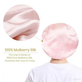 img 3 attached to 🌙 Ultimate Comfort and Protection: Mommesilk Sleeping Bonnet - Premium Elastic for Personal Care, Bath & Bathing Accessories