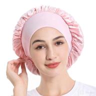🌙 ultimate comfort and protection: mommesilk sleeping bonnet - premium elastic for personal care, bath & bathing accessories logo