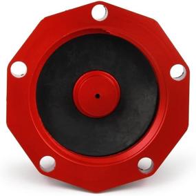 img 2 attached to 🔴 JFG RACING Red Billet Gas Fuel Tank Cap Cover - CR85R 2003-2007, CR125R 2000-2007, CR250R 2000-2007, CRF230F 2004-2015