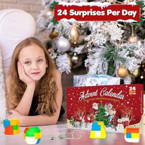 img 1 attached to Get Your Kids Excited For Christmas With DAZONGE Advent Calendar 2021 - 24 Days Of Fun Brain Teaser Puzzles And Surprises!