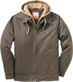 img 2 attached to Stay Warm In Style: Legendary Whitetails Men'S Rugged Dakota Full Zip Jacket