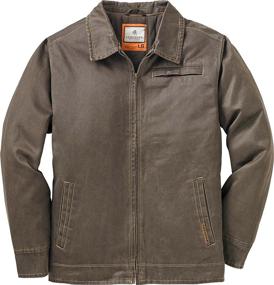 img 1 attached to Stay Warm In Style: Legendary Whitetails Men'S Rugged Dakota Full Zip Jacket